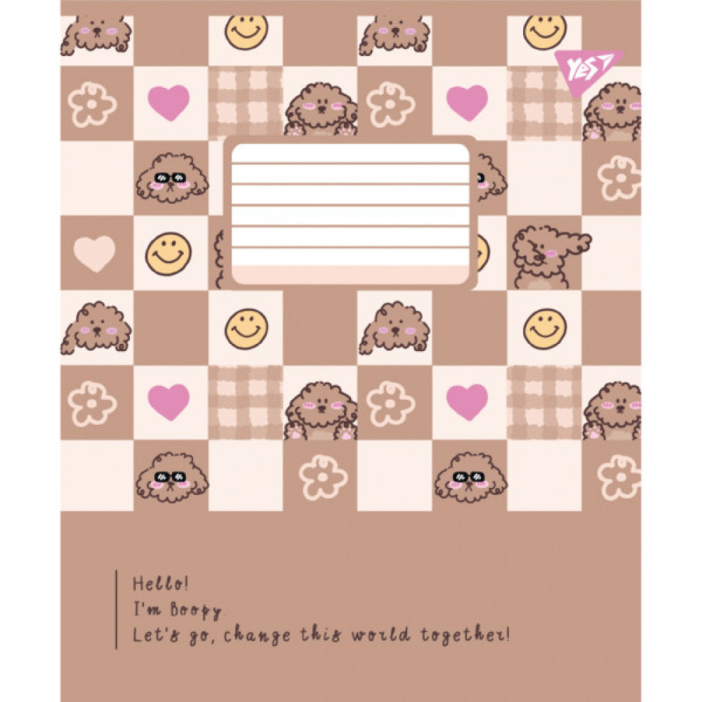 Зошит Yes Hello Puppy А5 24 аркушів лінія (767811)