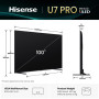 Телевізор Hisense 100U7Q PRO Телевізор Hisense 100U7Q PRO