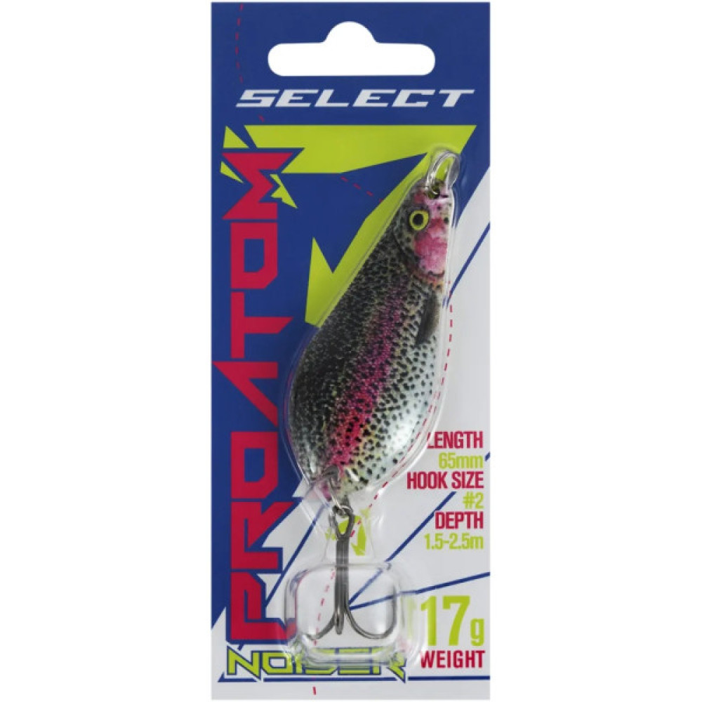 Блешня Select ProAtom Noiser 17.0g 65mm S48 (1870.79.00)