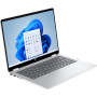Ноутбук HP OmniBook 5 Flip x360 14" WUXGA IPS Touch, Intel 5-120U, 16GB, F512GB, UMA, DOS, сріблястий