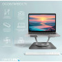 Підставка до ноутбука OfficePro LS799G Aluminum alloy Gray (LS799G) Підставка до ноутбука OfficePro LS799G Aluminum alloy Gray (LS799G)