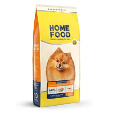 Сухий корм для собак Home Food ADULT MINI Healthy Skin And Shiny Coat з індичкою та лососем 10 кг (4820235020378) Сухий корм для собак Home Food ADULT MINI Healthy Skin And Shiny Coat з індичкою та лососем 10 кг (4820235020378)