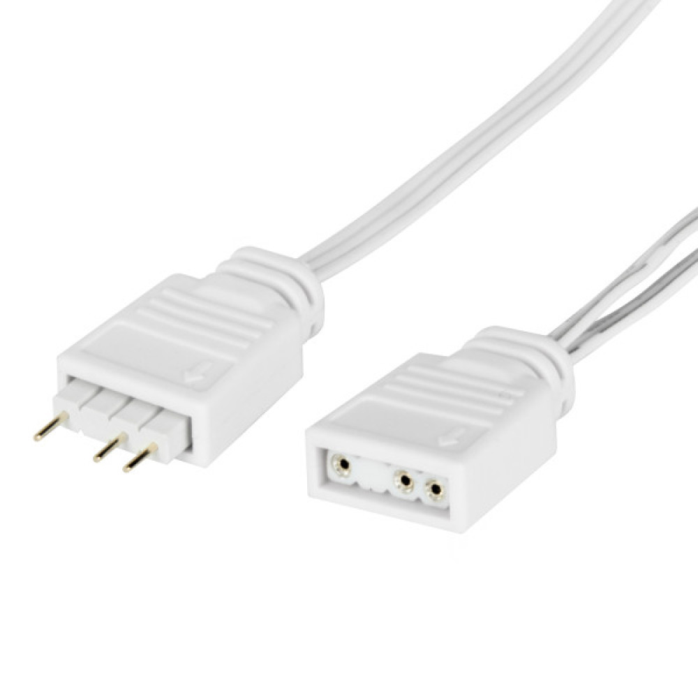 Корпусний вентилятор  SilverStone Vista VS140W ARGB, 140мм, 1600rpm, 4pin PWM, 3pin +5VARGB, 30.8dBa, білий