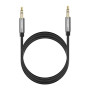 Кабель мультимедійний 3.5mm M to 3.5mm M 2.0m AV119 black Ugreen (10735)
