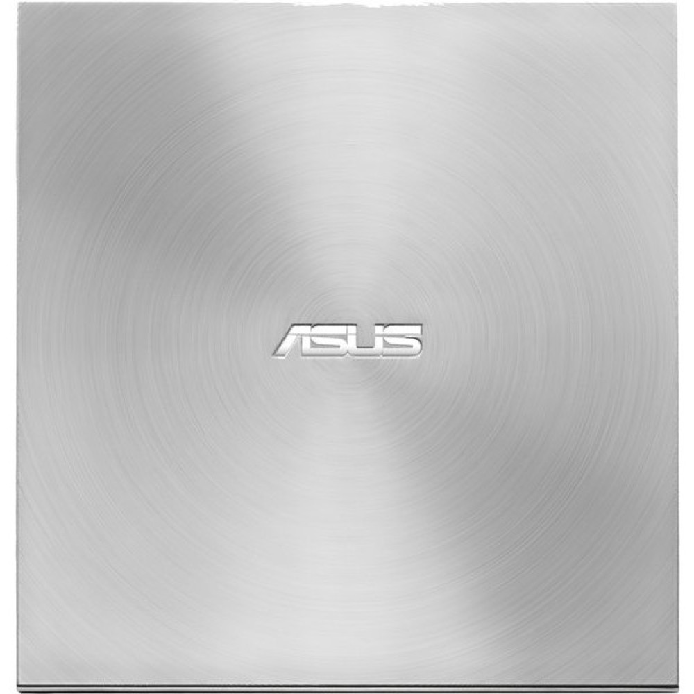 Привід оптичний портативний ASUS ZenDrive SDRW-08U7M-U DVD+-R/RW burner M-DISC USB2.0 срібний Retail Box Slim