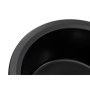 Мийка кухонна GRANADO RONDA black shine з сифоном (470*490mm.) (gr2201) Мийка кухонна GRANADO RONDA black shine з сифоном (470*490mm.) (gr2201)
