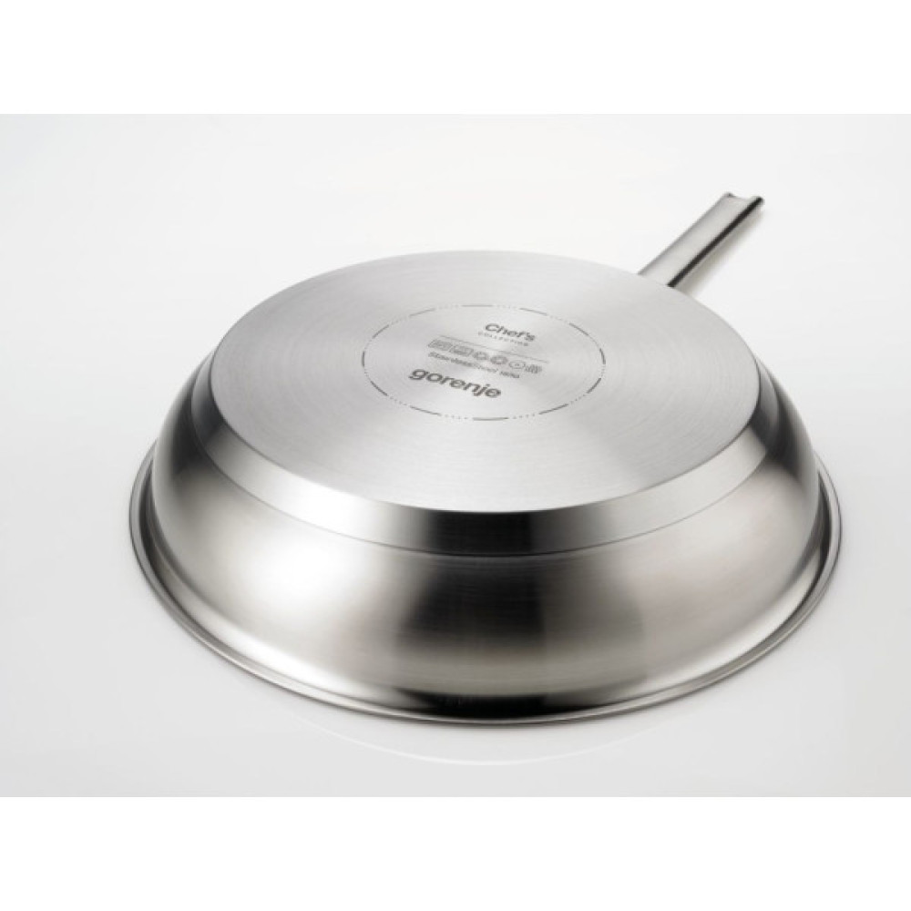 Набір посуду Gorenje Chef's Collection 8 предметів, нержавіюча сталь (CWSA08HC)