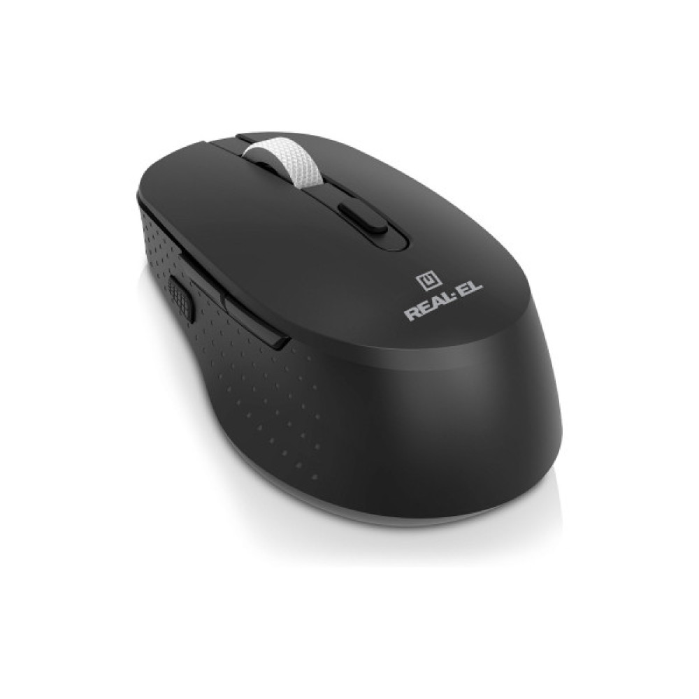 Мишка REAL-EL RM-380W Wireless Black (EL123200057)
