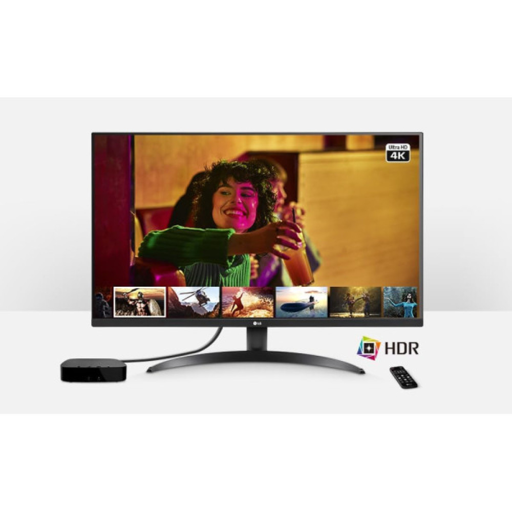 Монітор LG 31.5" 32UR500K-B 2xHDMI, DP, Audio, VA, 3840x2160, 4ms, DCI-P3 90%, FreeSync, HDR10
