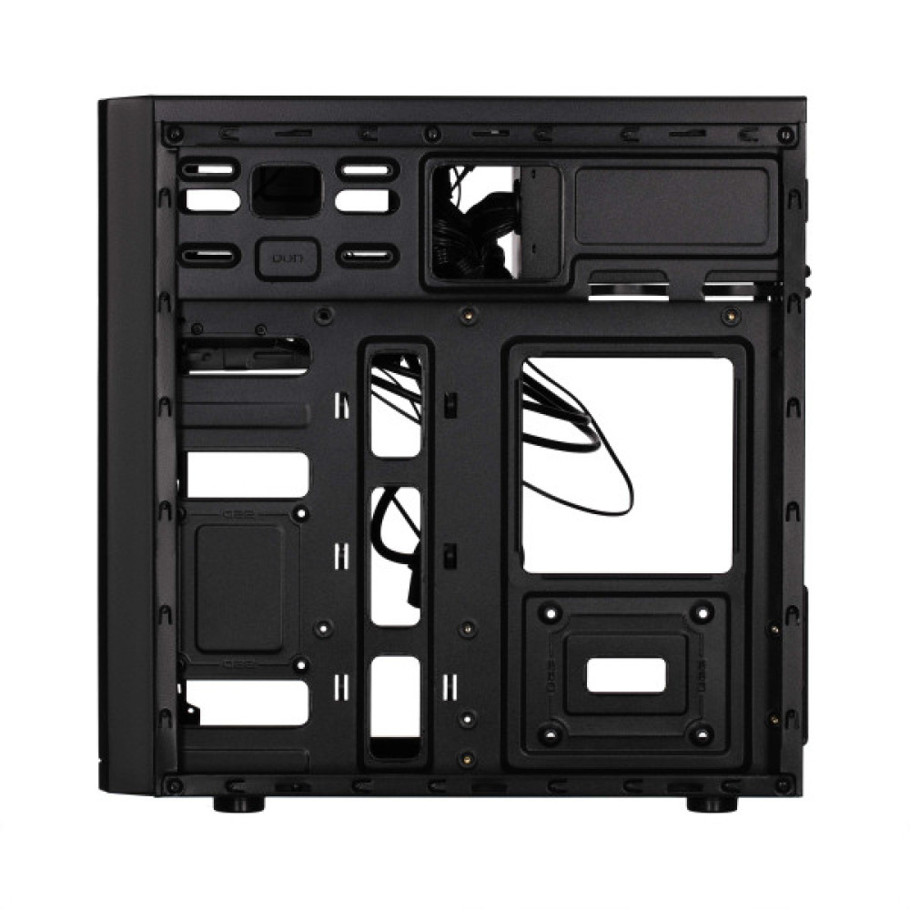 Корпус 2E Basis RD8603U-400 з БЖ 2E ATX400W, 1xUSB3.0, 2xUSB2.0, VGA 320мм, mATX, чорний