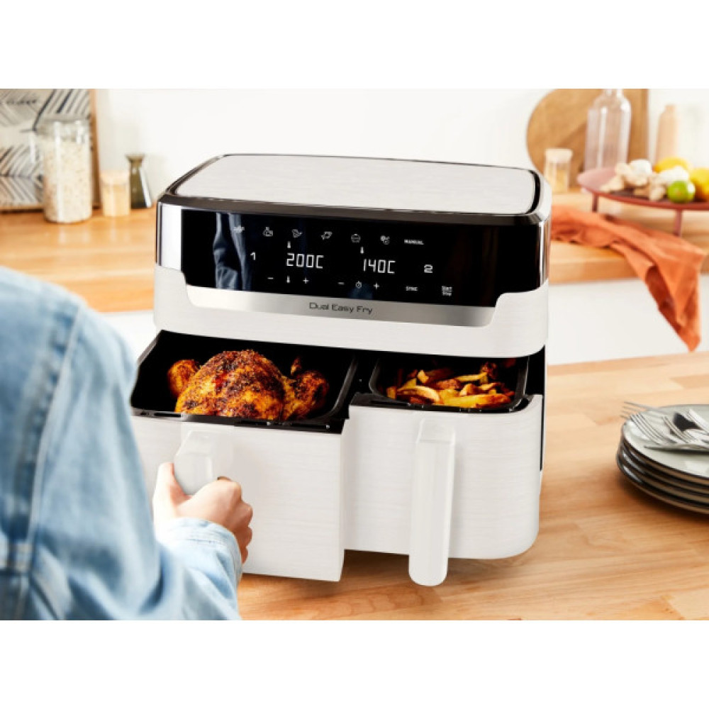 Мультипіч Tefal Dual Easy Fry Essential White (EY901AE0)