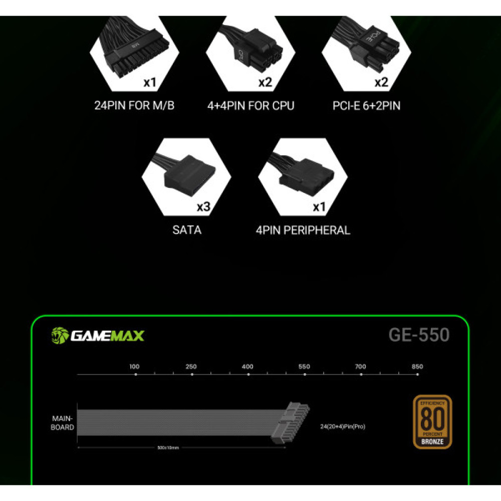 GAMEMAX GE-550