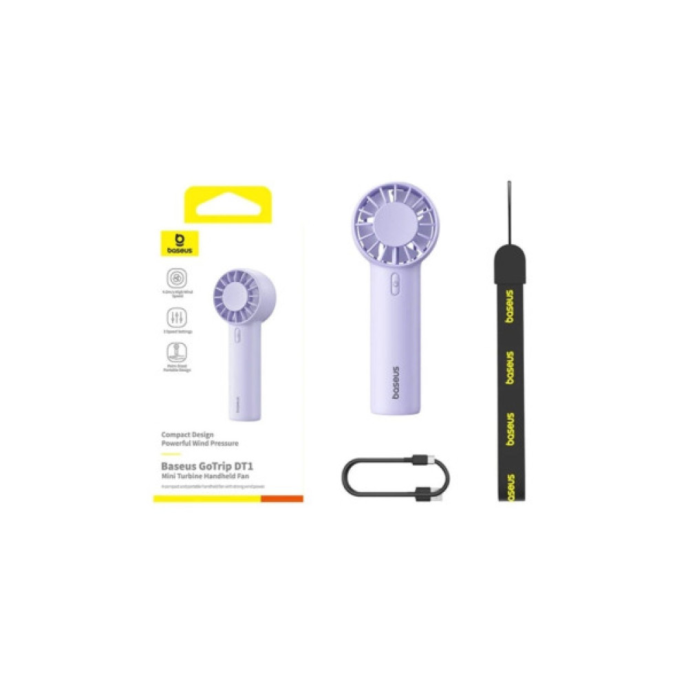 Вентилятор Xiaomi Baseus GoTrip-DT1 Nebula Purple (BASEUS-DT1)