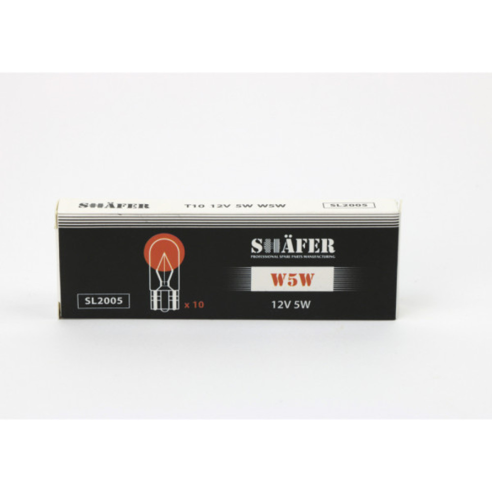 Автолампа SHAFER 12V5WW5W (SL2005)