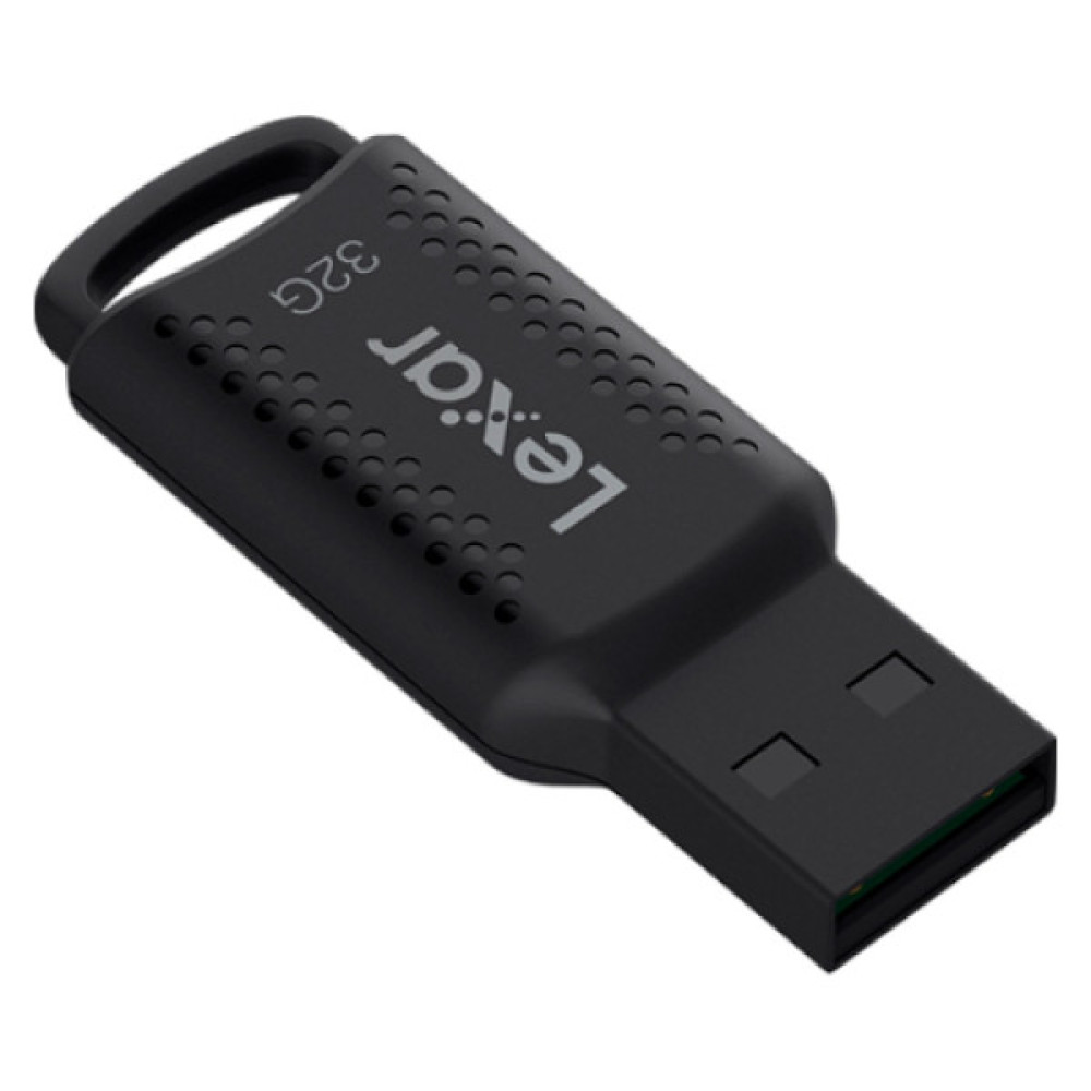 USB флеш накопичувач Lexar 32GB JumpDrive V400 Black USB 3.0 (LJDV400032G-BNBNG)