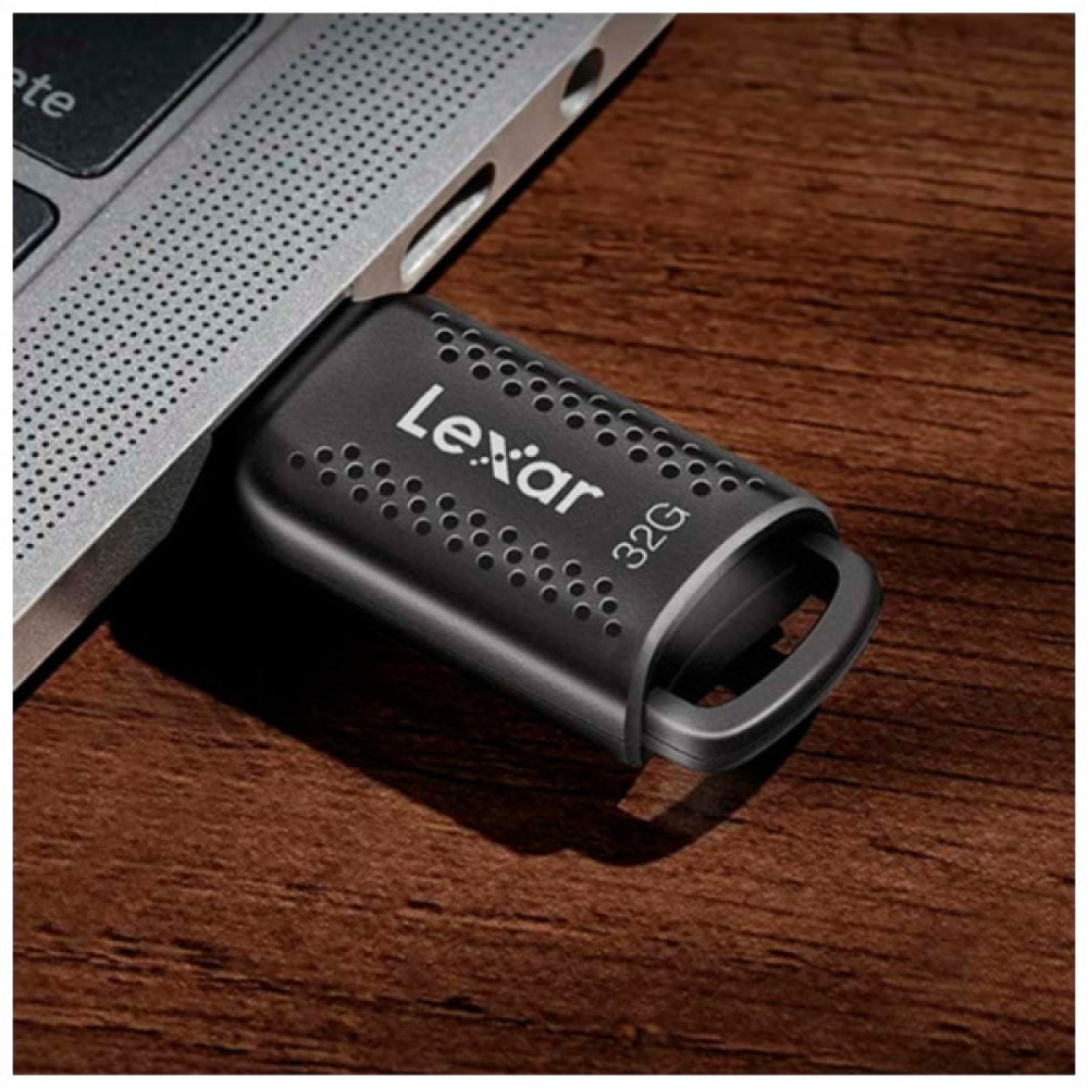 USB флеш накопичувач Lexar 32GB JumpDrive V400 Black USB 3.0 (LJDV400032G-BNBNG)
