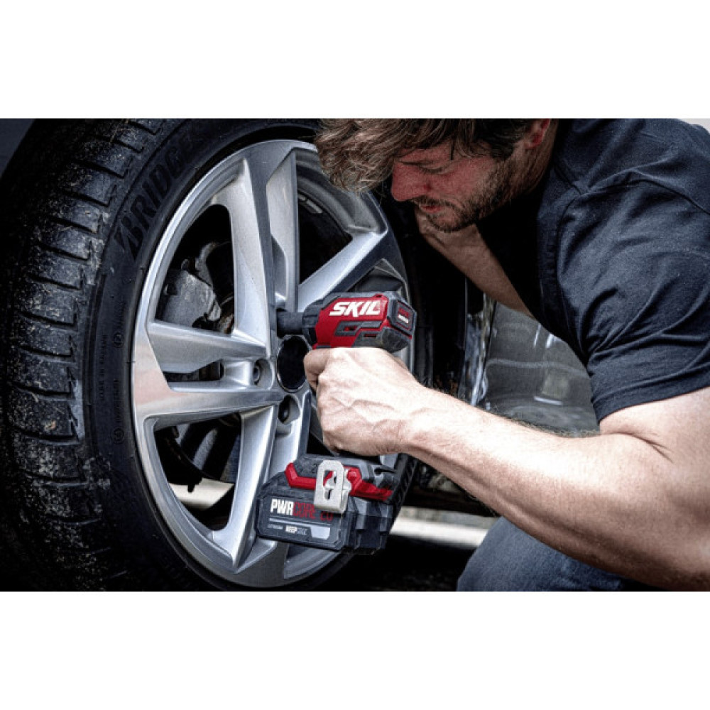 Гайковерт ударний SKIL 3265 CA Compact безщітковий 20В 1х2.5А·год до 2850об·хв 250Нм 0.9кг