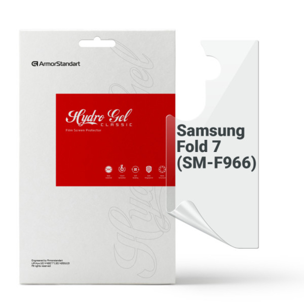 Плівка захисна Armorstandart Hydrogel на задню панель Samsung Fold 7 (SM-F966) (ARM87446) Плівка захисна Armorstandart Hydrogel на задню панель Samsung Fold 7 (SM-F966) (ARM87446)