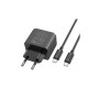 Зарядний пристрій HOCO CS14A USB-C PD20W + USB QC3.0 + cable USB-C to USB-C black (6942007603911) Зарядний пристрій HOCO CS14A USB-C PD20W + USB QC3.0 + cable USB-C to USB-C black (6942007603911)
