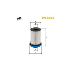 Фільтр паливний Wixfiltron WF8552