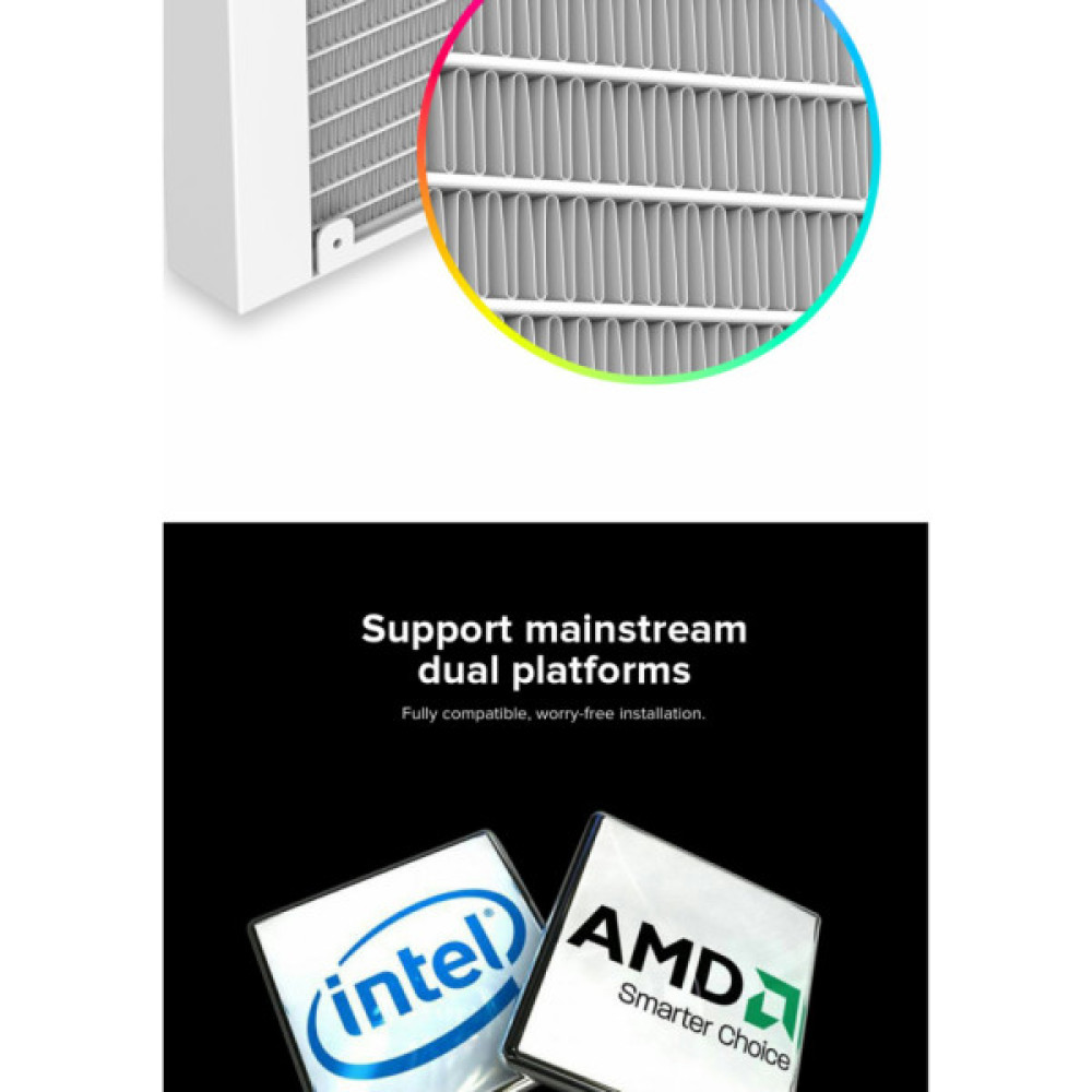 Система рідинного охолодження Gamemax Iceburg 120 WH