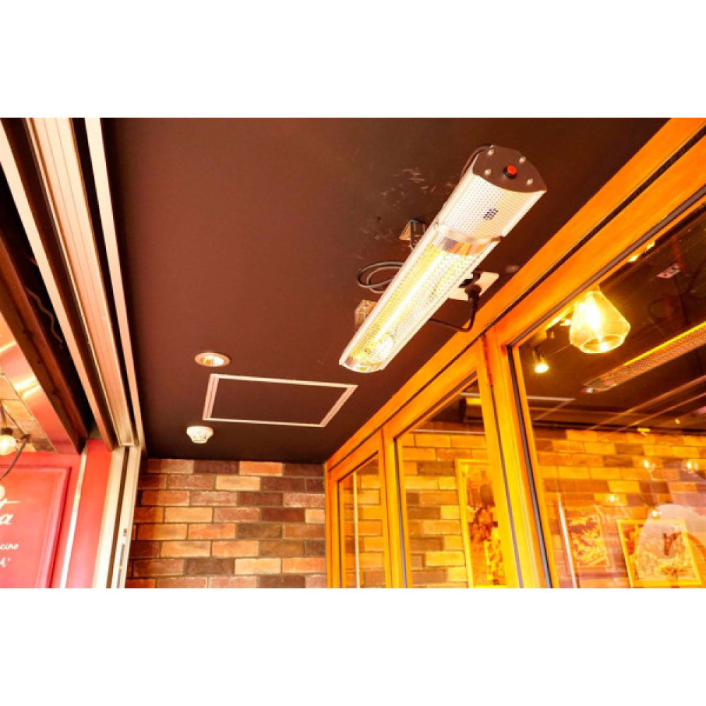 Обігрівач інфрачервоний Neo Tools, 2000Вт, 18м кв, 62.2х10.5х7.2см, пульт, IP65