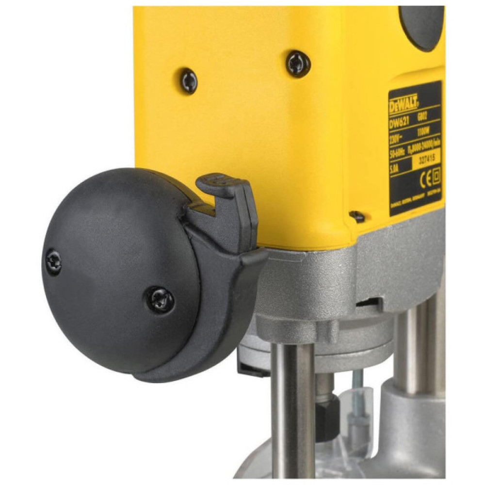 Фрезер DeWALT 1100 Вт, 8000 - 24000 об/хв, цанга 8 мм (DW621)