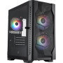 Корпус для ПК 1stPlayer D4-M-BK-2F1P-1F1