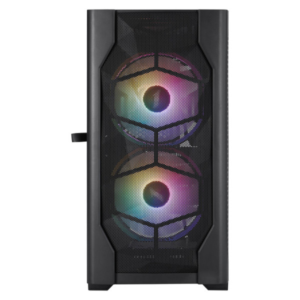 Корпус для ПК 1stPlayer D4-M-BK-2F1P-1F1