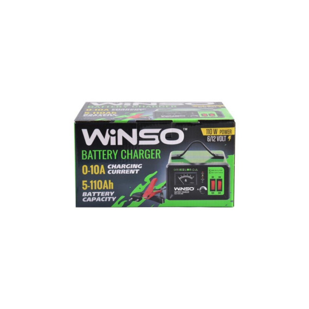 Зарядний пристрій для автомобільного акумулятора WINSO 139300