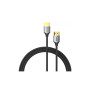 Кабель мультимедійний HDMI M to HDMI M 1.0m V2.0 4K60Hz PVC gray Vention (ALEHF)