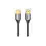 Кабель мультимедійний HDMI M to HDMI M 1.0m V2.0 4K60Hz PVC gray Vention (ALEHF)