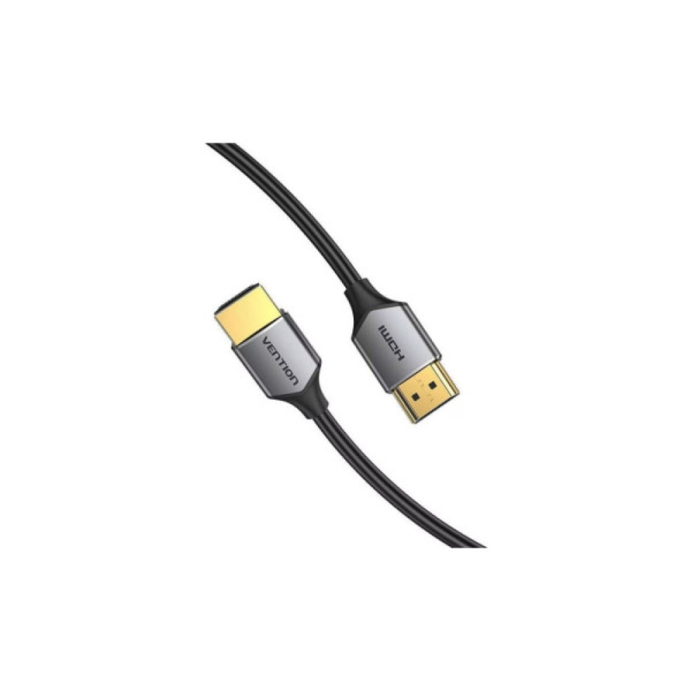 Кабель мультимедійний HDMI M to HDMI M 1.0m V2.0 4K60Hz PVC gray Vention (ALEHF)