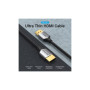 Кабель мультимедійний HDMI M to HDMI M 1.0m V2.0 4K60Hz PVC gray Vention (ALEHF)