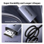 Кабель мультимедійний HDMI M to HDMI M 2.0m V2.0 4K60Hz HD153 black Ugreen (25299) Кабель мультимедійний HDMI M to HDMI M 2.0m V2.0 4K60Hz HD153 black Ugreen (25299)