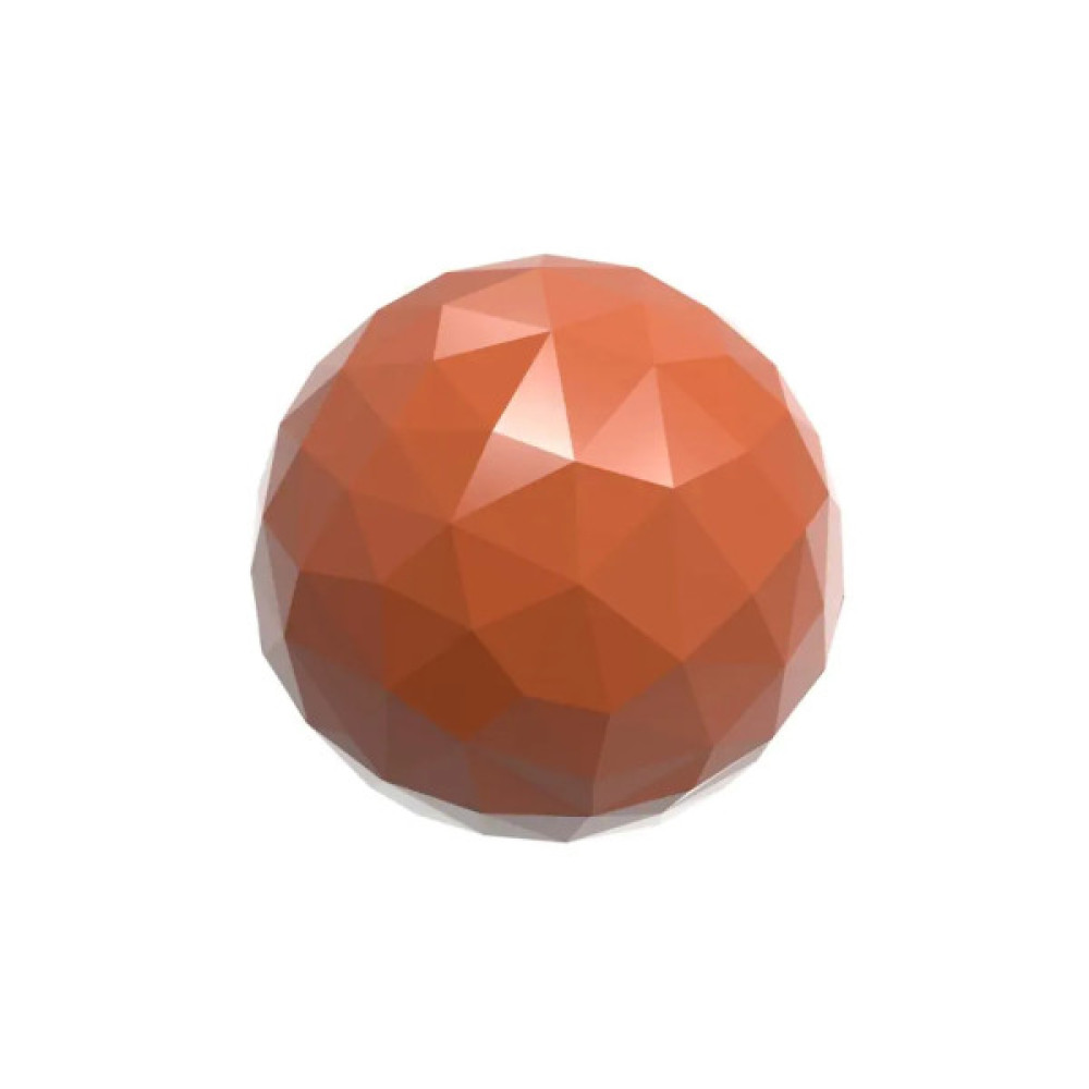 Форма для шоколаду Chocolate World Сфера з гранями 24 шт x 5 г (1909 CW)