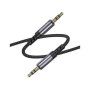 Кабель мультимедійний 3.5mm M to 3.5mm M grey BOROFONE (6941991118968)