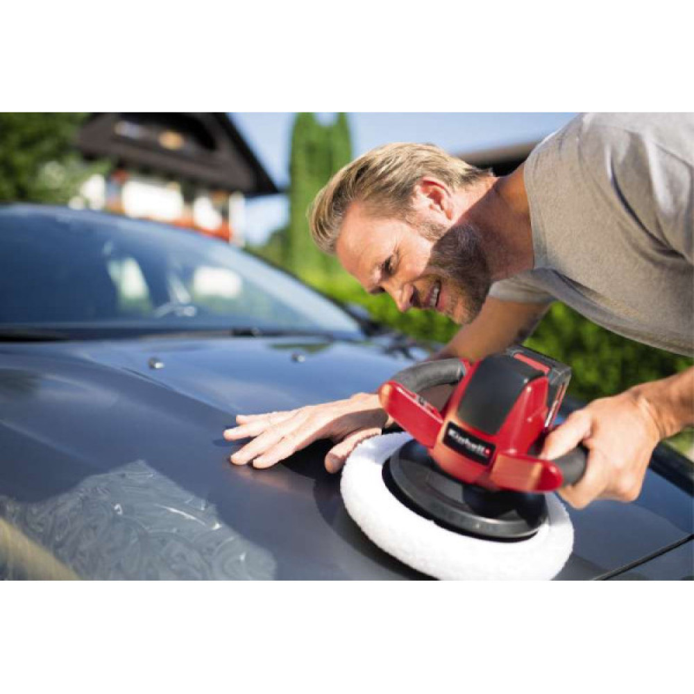 Шліфмашина полірувальна акумуляторна Einhell CE-CB 18/254 LI - Solo 18В 254мм 2500об/хв 1.93кг без АКБ та ЗП