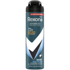 Антиперспірант Rexona Men Advanced Protection Invisible 72H Ice Fresh 150 мл (8720181558290)