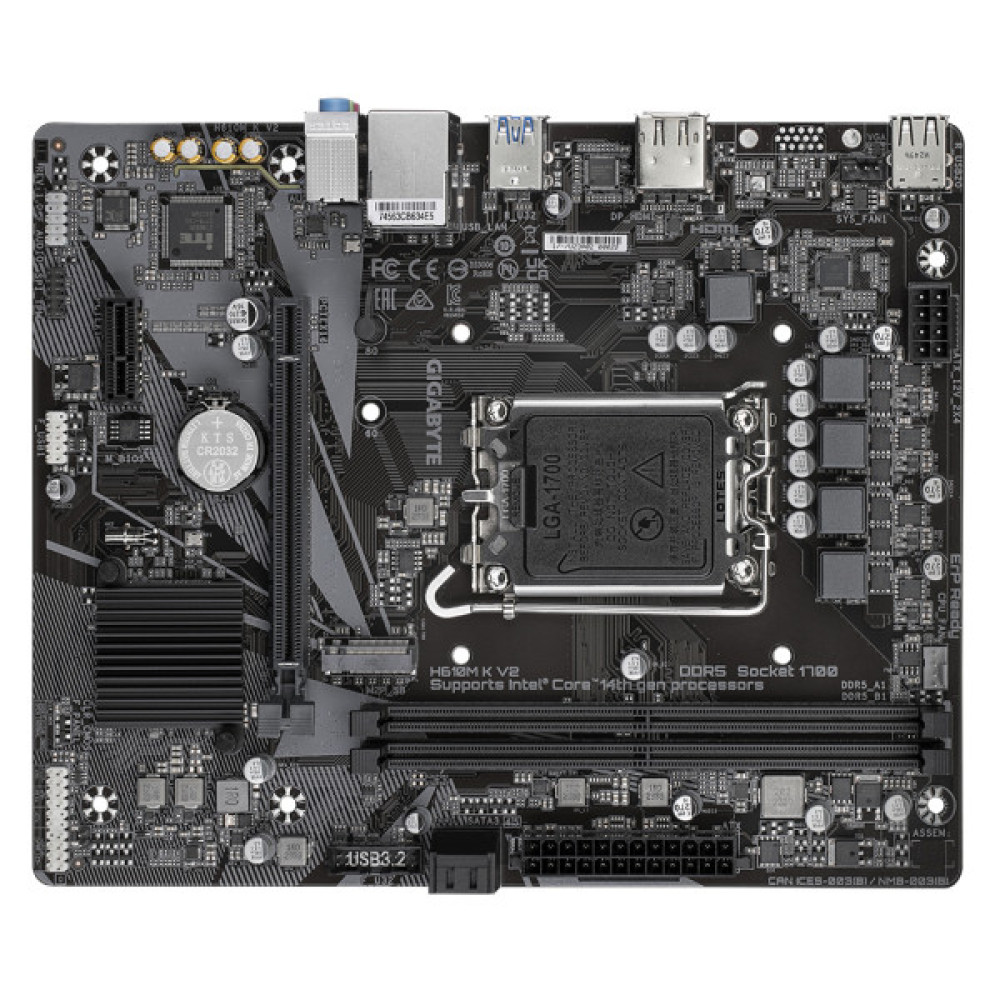 Материнська плата GIGABYTE H610M K V2