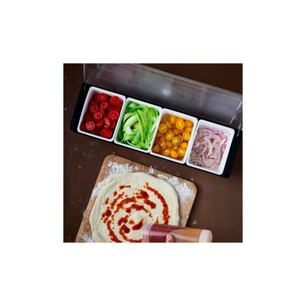 Барний ящик Bora Plastik на 4 відділення (BO292)