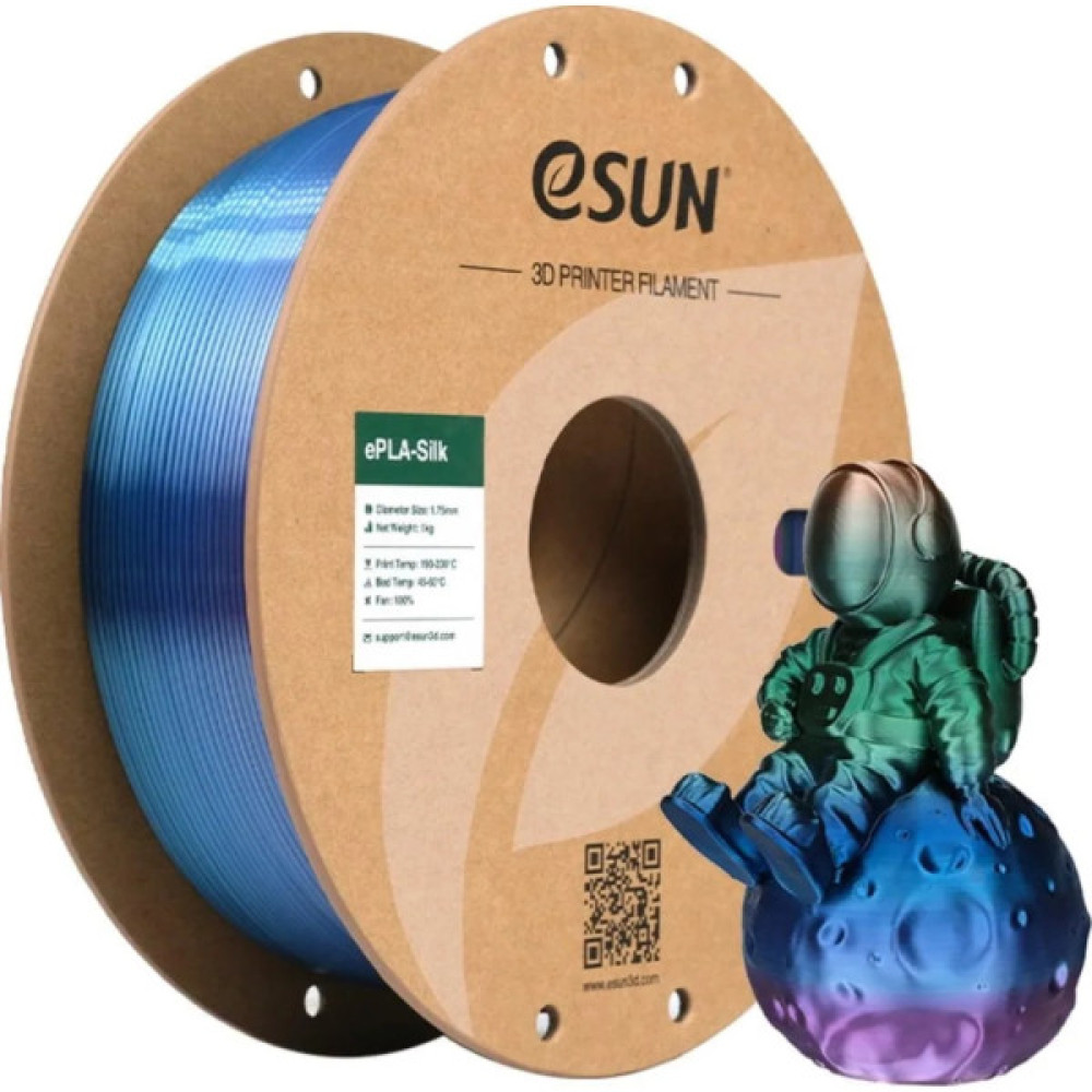 Пластик для 3D-принтера eSUN ePLA-Silk 1,75mm 1kg UNIVERSE (EPLA-SILK-P175UN1)