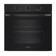 Духова шафа Indesit електрична, 66л, A, конвекція, чорний