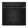 Духова шафа Indesit електрична, 66л, A, конвекція, чорний