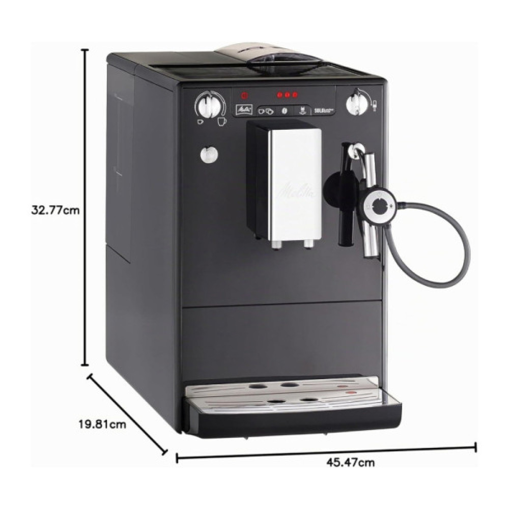 Кавомашина MELITTA Solo Perfect Milk Pure Black (E957-304)