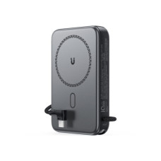 Батарея універсальна Acefast Magnetic Wireless 10000mAh, 22.5W, PD, QC/3.0, QI 15W, M24, Metal Gray (6974316284871)