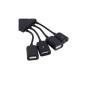 Концентратор Lapara LA-MicroUSB-OTG-HUB black Концентратор Lapara LA-MicroUSB-OTG-HUB black