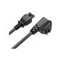 Кабель живлення C5 1.0m black ColorWay (CW-CBP084-BK) Кабель живлення C5 1.0m black ColorWay (CW-CBP084-BK)