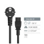 Кабель живлення C5 1.0m black ColorWay (CW-CBP084-BK) Кабель живлення C5 1.0m black ColorWay (CW-CBP084-BK)