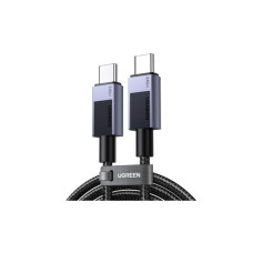 Дата кабель USB-C to USB-C 1.0m 240W 480Mbps black Ugreen (45067)
